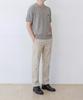 Edeunbeoleokeulleob High-Twist Linen Cable S/S Knit (Grey)