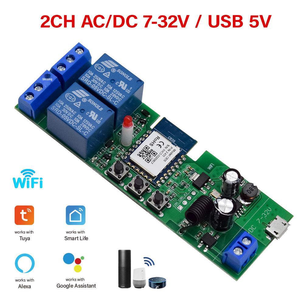 

Graffiti Smart Dual-Way Circuit Breaker Module with Alexa Voice Control & Timing (12V/24V) Yes