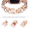 Dressy Bracelet for Fitbit Versa 4 3 Sense 2 Smartwatch Band Strap for Fitbit Versa 2 Lite Watchband Wristband Link Chain