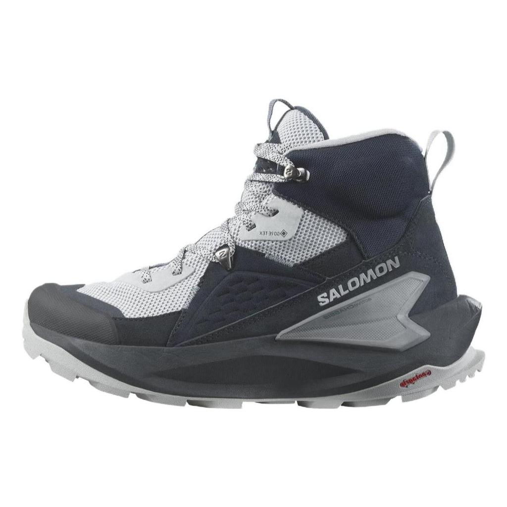 SALOMON Elixir Sports Comfortable Non-Slip Wear-Resistant Mid-Top Outdoor Functional Shoes Women Shoes Gray 472968