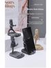 Desktop Mini Kung Fu Moai Phone Stand: Quirky Stone Statue for Office or Lazy Stand Use