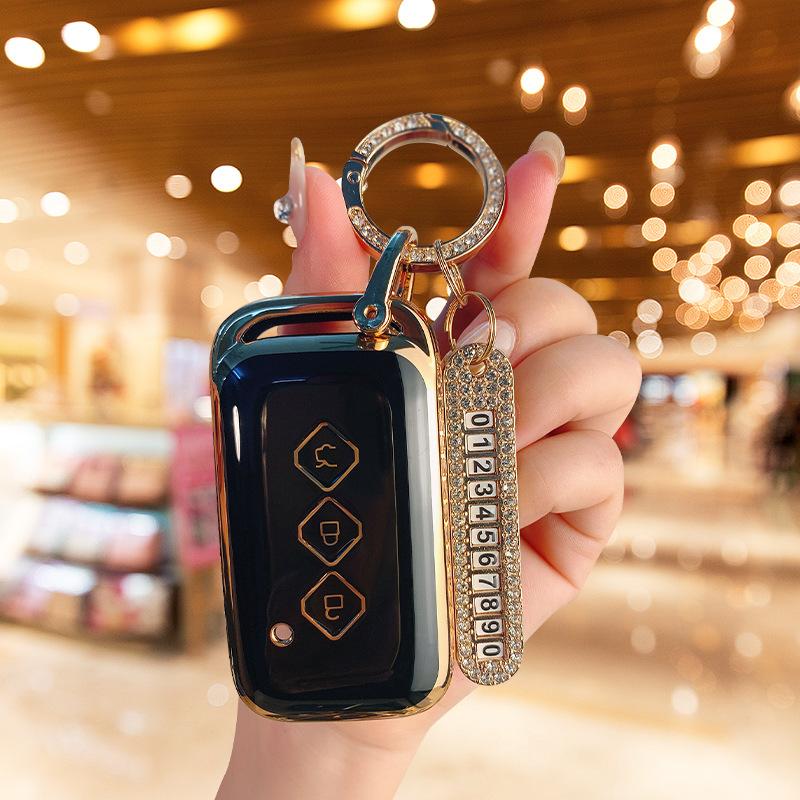 Applicable To 2022 Wuling Xingchen Car Key Cover, Jiachen Xinghui Xingyao Xingguang High-end Bag Protective Case Buckle