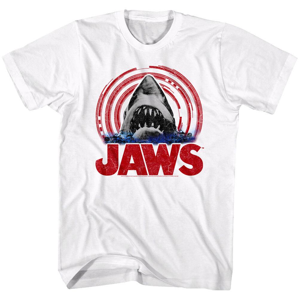 Jaws Shark Spiral Target Men T Shirt XL