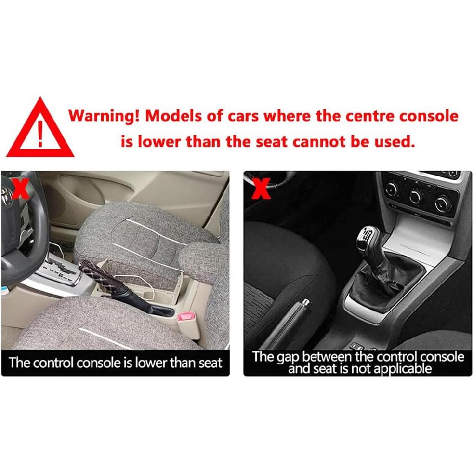 Car Seat Gap Filler Organizer,Multifunctional Car Seat Organizer,Adjustable Cup Holder Car Console Side Storage Box Holders Phone, Sunglasses,Car