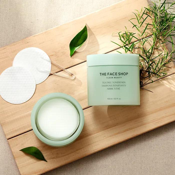 The Face Shop Tea Tree Toner Pad 70 Sheets