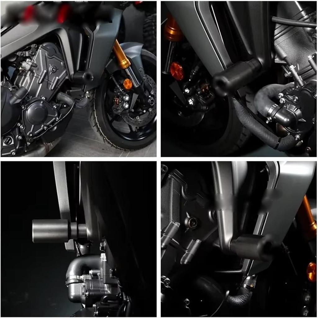 Motorrad Rahmenschleifer Motorrad Rahmenschleifer Motorschutz Sturzschutz Schutz für Tracer 9/GT 9GT MT-09/SP MT09SP 2021-2025