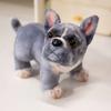 Cute Pet Dog Stuffed Doll Simulation Stand Baggle Dog Toy French Bulldog Plush  Stuffed Animal