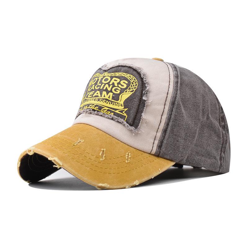 

Бейсболка из хлопчатобумажной ткани с потертостями на eBay MOTO, кепка в стиле хип-хоп, повседневная кепка Adjustable