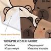 Capybara Wall Tapestry Aesthetic Wall Hanging Printed Fabric Blanket Decorative Tapestries for Bedroom Living Room Home Decor