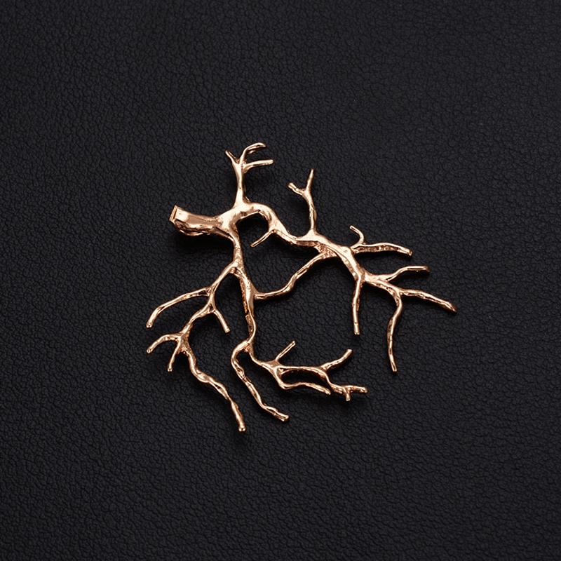 Tree Branch Base Necklace Pendants For Cameo Diy Jewelry Making Accessories