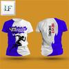 Running Sports 3d Printing Summer Unisex Short Sleeve T-Shirt Fitness Sports Outdoor Quick Drying Loose And Comfortable Clothes