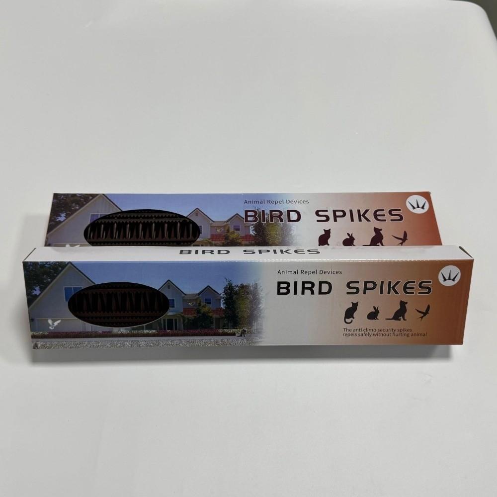 10PCS Bendable Bird Repellent Spikes 3.5cm Spikes Anti Climb Fence Wall Spike Pigeon Spike Deterrents Outdoor Garden