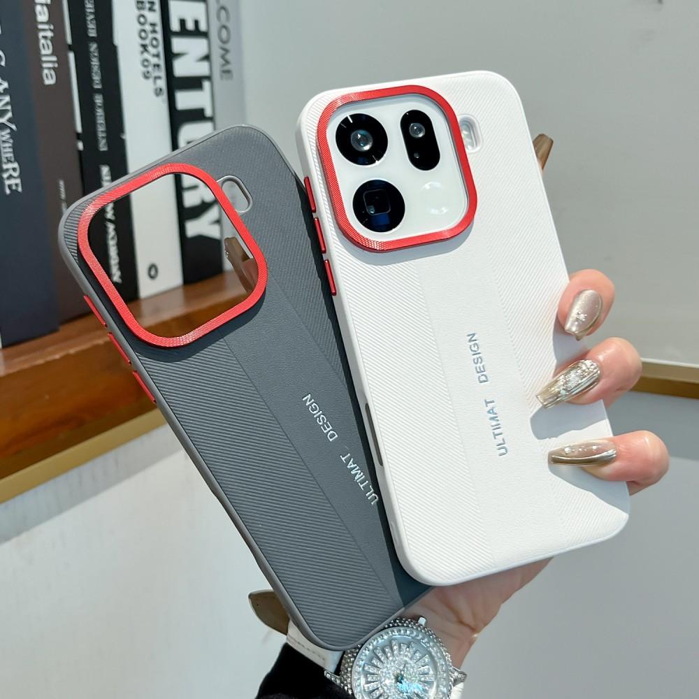 For OPPO Find X9 Pro Case Luxury Hard PU Fashion Skin Protective Back Cover Case For Find X9 X8 Pro X8S+ X8 Ultra Phone Shell