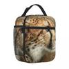 Bestseller Gepard im hohen Gras Unifarbene Lunch-Handtasche Teenager Schulkinder Brotdose