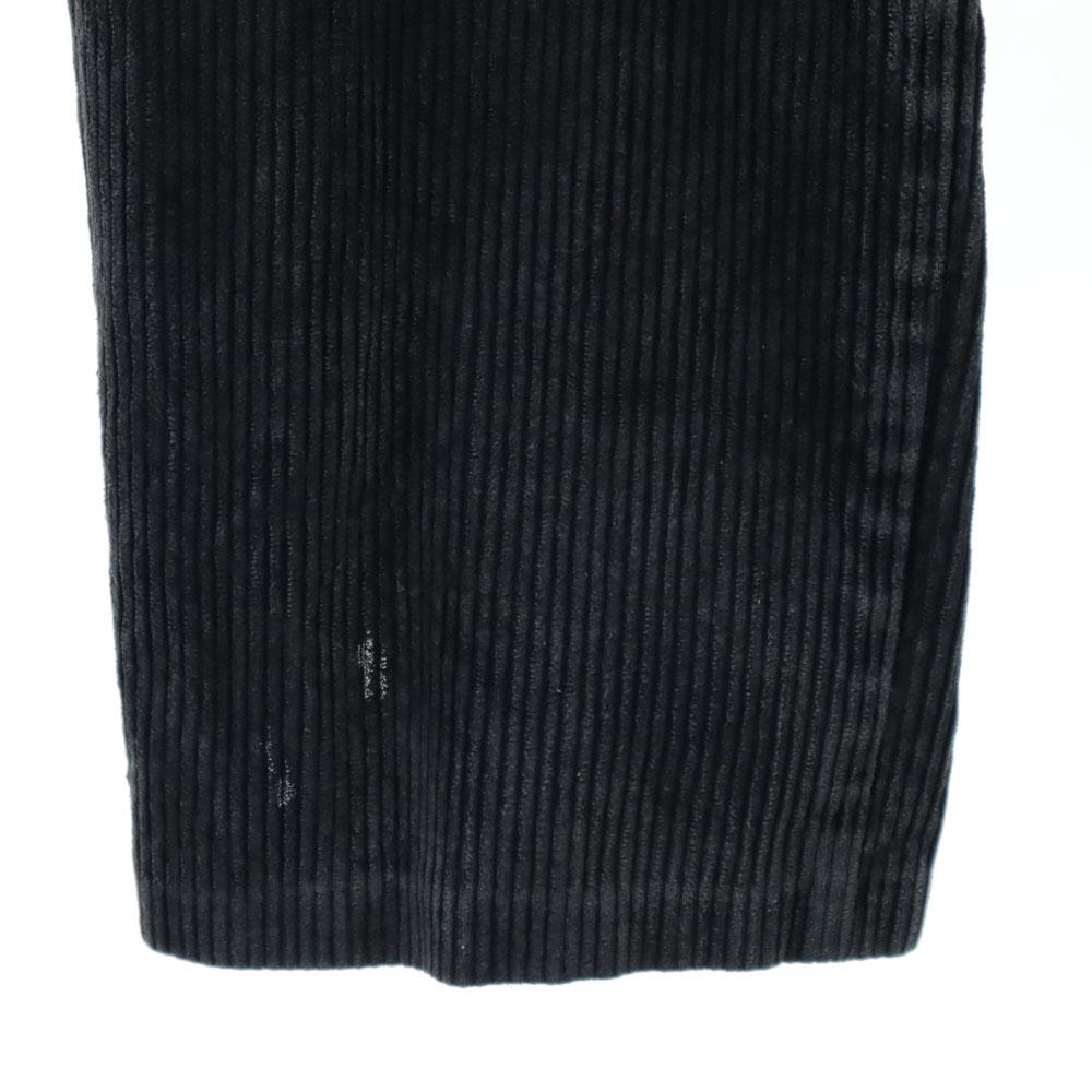 OLD 80s Vintage Black Corps Corduroy Pants Black Logger Pants Men's Used