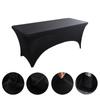 Rectangular Table Cover 6FT/4FT Cocktail Table Decoration Spandex Tablecloth  Wedding Event