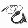 8-in-1 USB-Programmierkabel Plug and Play Hohe Leistung für Kenwood Walkie-Talkie