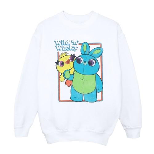 Disney Womens/Ladies Toy Story 4 Duck And Bunny Wild And Wacky Sweatshirt