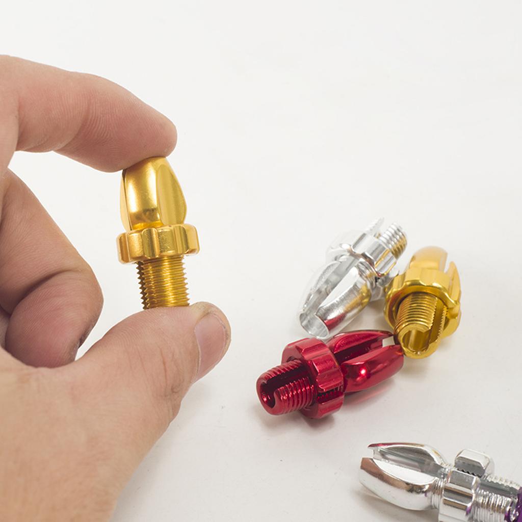 2Pcs Mountain Bike Brake Handle Lever Adjuster M10 Bike Brake Cable Lever Barrel Adjusters Nut Adjusting Screw Fastener