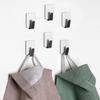 Self-Adhesive Steel Hanger Hook 1.8X2.5 Cm 6 Pcs.