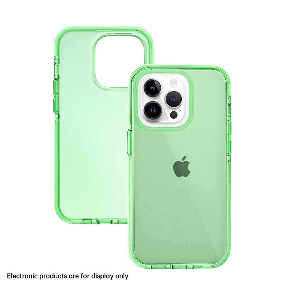 For Iphone 13 14 15 Pro Max Ins Transparent Case Four Sided Anti Fall Covers Protective TPU+TPE Soft Shell Anti Scratch Case