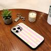 Lemon Cool Stripe Pattern Phone Case For iPhone 17, 16,15,14,13,12,11 Plus,Pro Max, Others Silicone Soft Black Cover