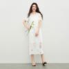 French Romantic Hollow Floral Two-Piece Skirt Set