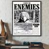 Cool V-Vinland M-Manga S-Saga Anime Poster Sticky Wall Art Printing Waterproof Home Living Bed Room Bar Aesthetic Decor