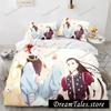 New 3D Print Home Textiles HUNTER×HUNTER Bedding Set Single Twin Full Queen King Size Bed Set Adult Kid Bedroom Duvet Cover Sets