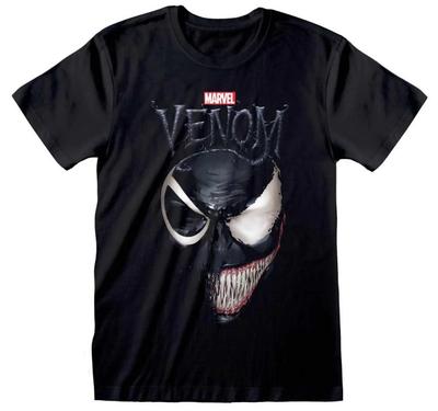 Spider-Man Venom Split Face T-Shirt Size S-5XL Unisex T-Shirt