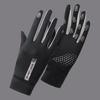 Sunscreen Gloves for Summer Driving for Women In Summer UV Anti Slip Ride Electric Bike Thin Sunshade Ice Silk Breathable Finger