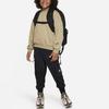 Nike Sportovní oblečení Icon Fleece Potisk loga Žebrovaný kulatý výstřih Volný střih Mikina Dětská mikina Khaki FN7274-276