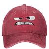 Fun Anger Face Inside Out Casual Baseball Cap Spring Trucker Hat Sun-Proof  Hip Hop Hats Unisex Adult Streetwear Baseball Caps