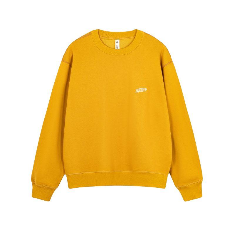 Keen Sweatshirts Unisex Lemon Crew Neck Moderate 1031607 M