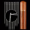 Stainless Steel Blind Sewing Needle Self-Threading Needle Hand Sewing Needle  Clothing Mending