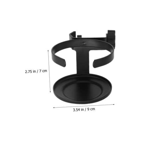 Vaguelly Music Stand Water Cup Holder, Microphone Stand, Cup Holder, Tumbler Cup Cradle, Cup Holder Stand, Metal, Black