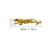 Huisdecoratie Luipaard Beeldje Hars Dier Panter Beeld Auto/ Kantoor Kamer Decoratie Kunsthandwerk Sculptuur Mascotte Ornament