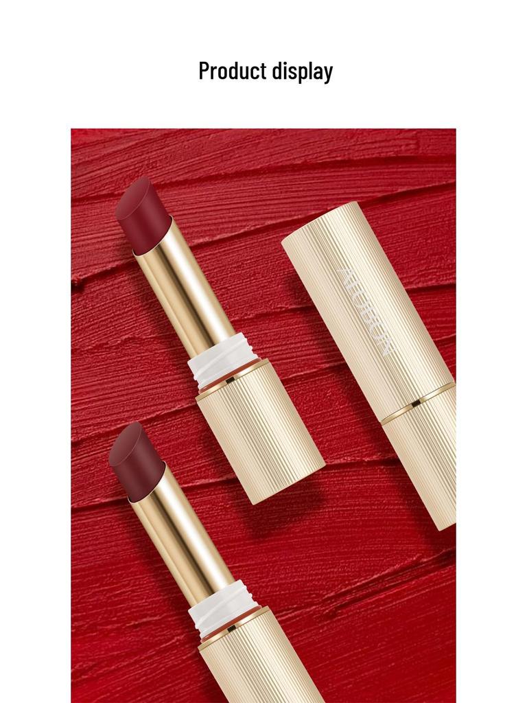 Yabang PT120 Velvet Matte Non-Stick Lipstick - True Red, Peach, Rose