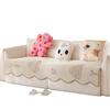 Cool Summer Pumpkin Ice Silk Special-Shaped Sofa Cushion Mat Seat Cushion Fixed Non-Slip Irregular Straight Row Cold Cover