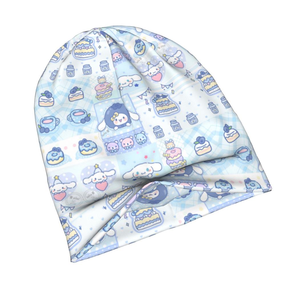 Cinnamoroll Adult Beanie Hat - Kawaii with Cinnamoroll Face, Warm Winter Accessory Suitable for Streetwear, Layering for Fall & Winter Outfits, for An