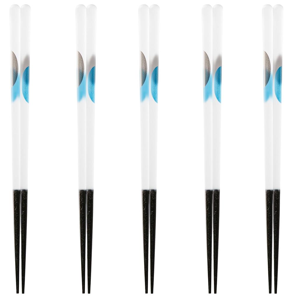 Happy Set of AS Dishwasher Made In PID6512 J-kitchens Chopsticks, 5, Material Resin, Safe, Japan,