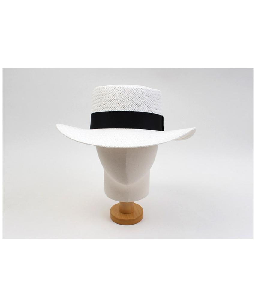 Yunibeosyeolkemiseuteuli Thunder Home White Summer Fedora Summer Fedora