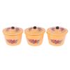 2/3Pcs Dollhouse Miniature Nostalgic Life Scene Decoration Supplies Chinese Double Happiness Enamel Basin Doll Accessories Toy