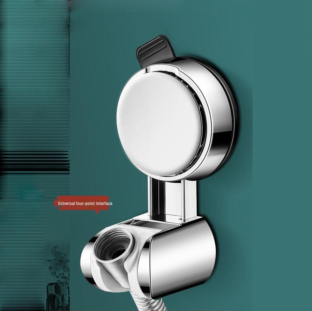 Adjustable No-Drill Suction Shower Head Holder