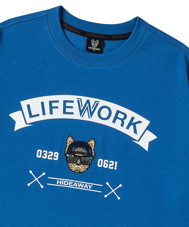 LIFEWORK Flag Hipdog Short Sleeve T-Shirt