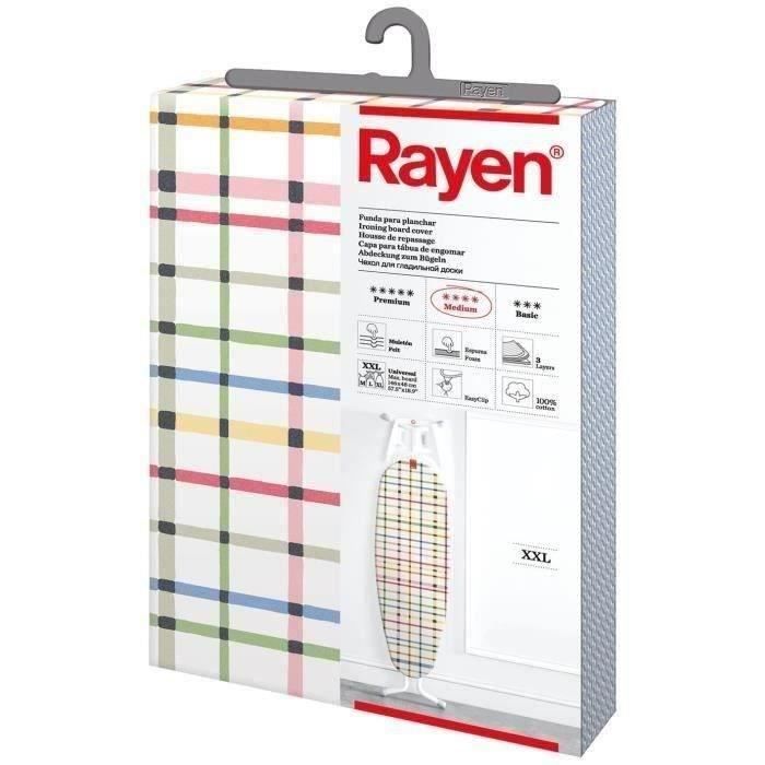 RAYEN - Strykebretttrekk 150x55 cm medium XXL easyclip