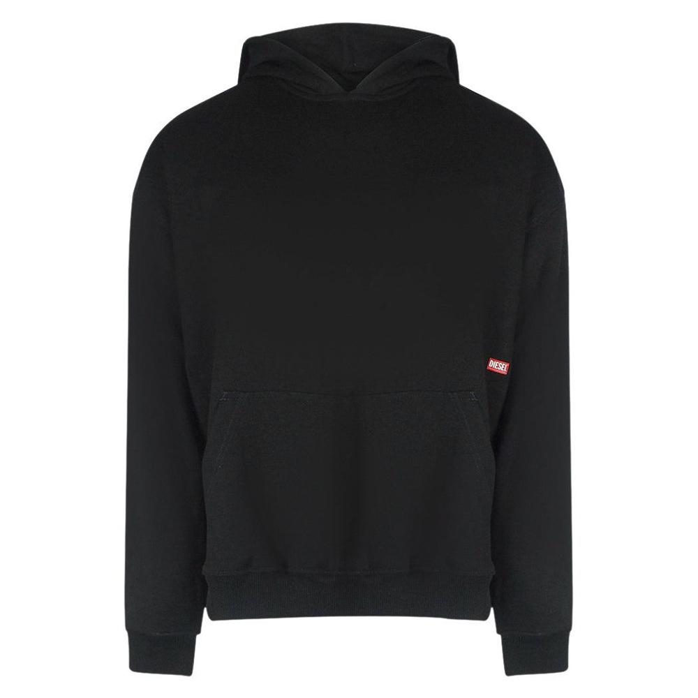 Diesel Mens Graphic Back Print Hoodie