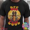 Funny Bee T-Shirt and Kids Shirt, Sunglasses Honeybee Graphic Tee