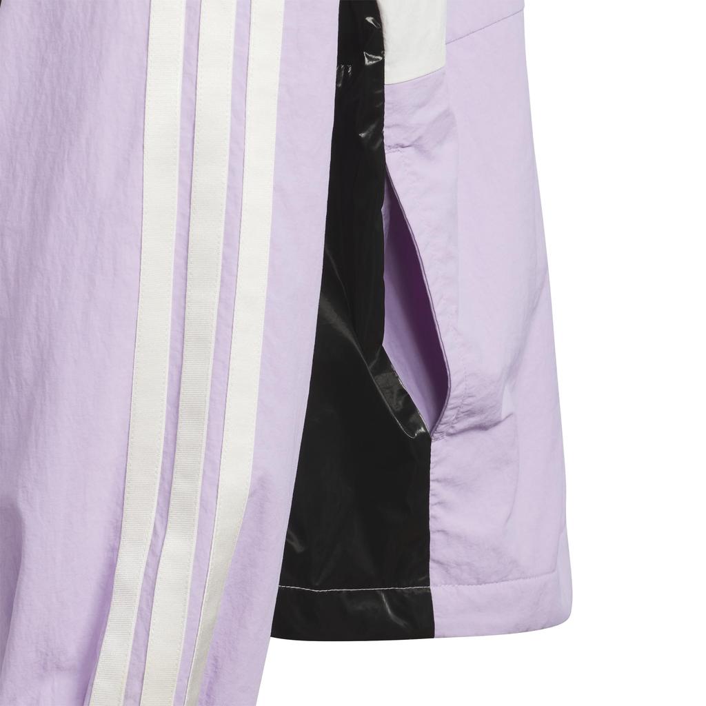 Adidas GP Woven Powder Plum Velikost 140 Dětská bunda, Dívčí, WU048, (JZ8677),