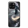 Glass Back Cover For Honor X8c Case X 8 c Soft Bumper Hard Tempered Glass Case For Honor X8c 4G Case HonorX8c X8 c X 8c 6.7" Bag